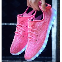 Unisex Waterproof Glowing Led Light Shoes