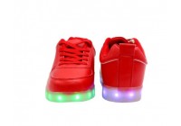 Unisex 7 Color Rechargeable Led Light Shoes