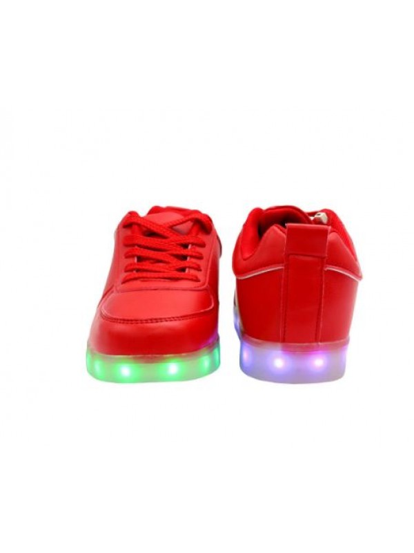 Unisex 7 Color Rechargeable Led Light Shoes