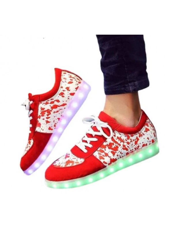 Seven Colors Unisex Led Glowing Sneakers