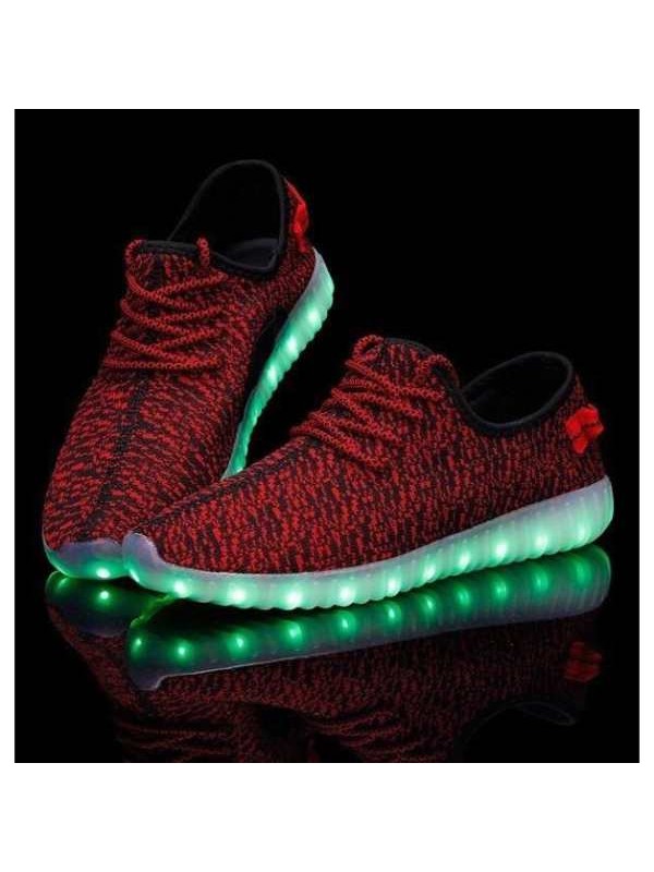 Rechargeable Eight Colors Led Light Fashion Shoes