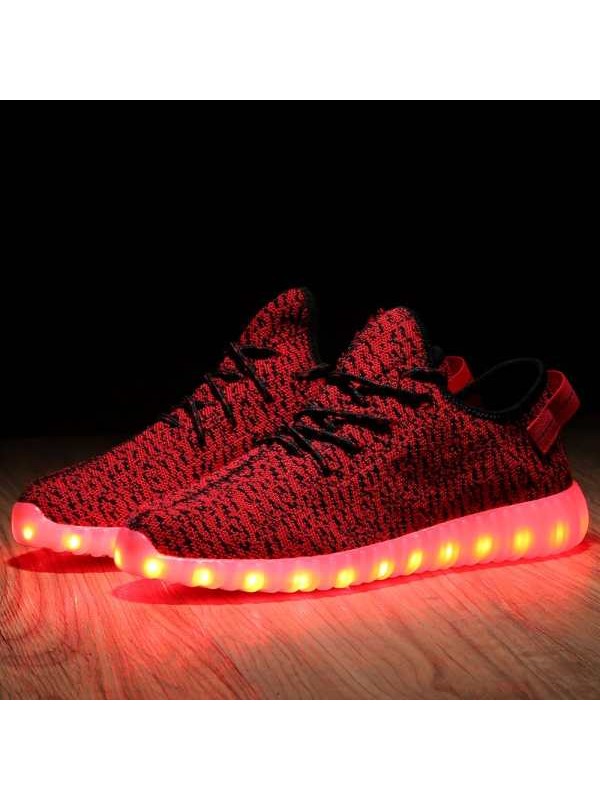 Rechargeable Eight Colors Led Light Fashion Shoes