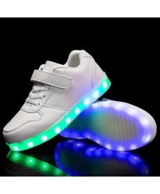 8 Colors Flashing Light Sneakers For Fashion