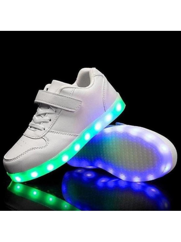 8 Colors Flashing Light Sneakers For Fashion
