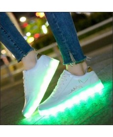 Men And Women 8 Color Led Light Up Shoes